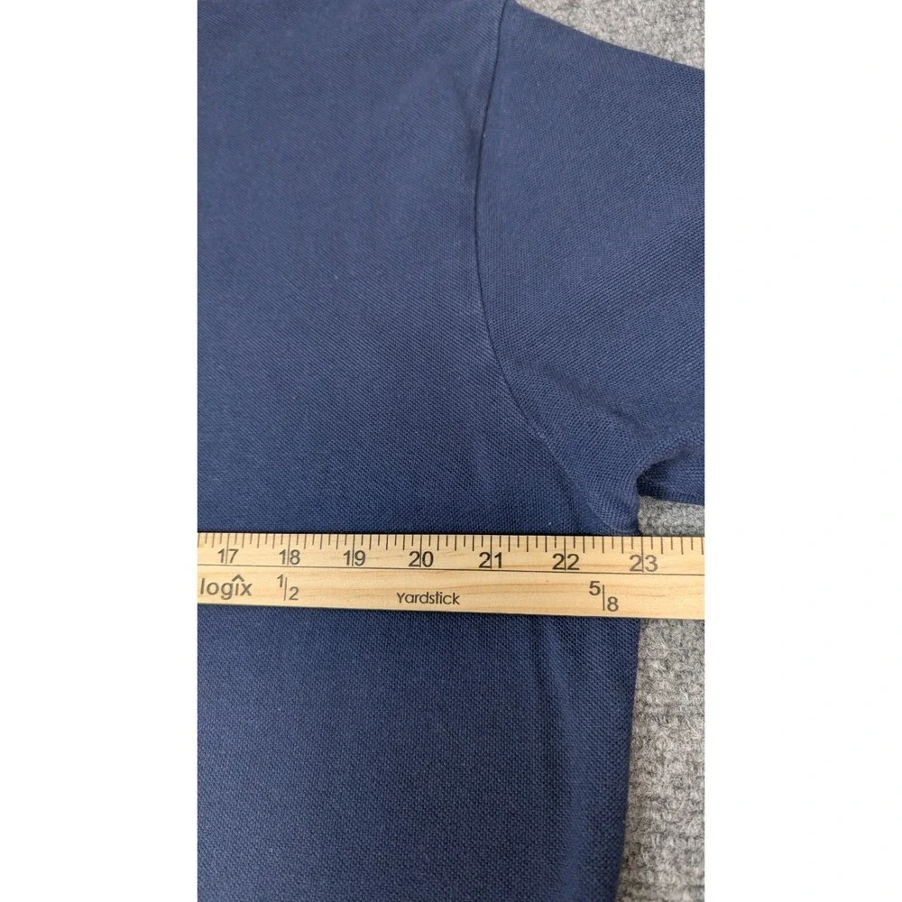 Polo Ralph Lauren Custom Fit Polo Shirt Mens XL Blue Short Sleeve Pony Logo